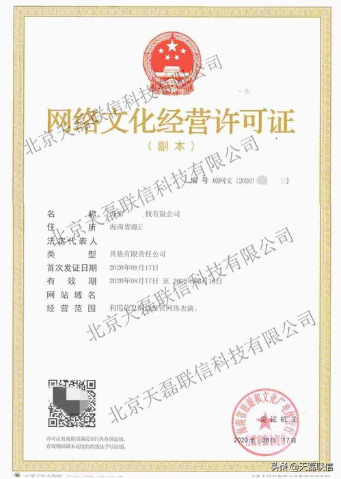 網絡文化經營許可證 定義、內涵與重要性